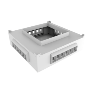 Drop Box with High-Capacity Drum Louvers