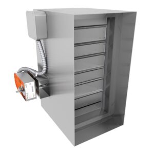 1.5, 3 Hr / Multi-Blade / 3V Blade Dynamic Fire Damper