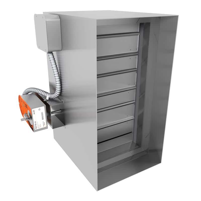 1.5, 3 Hr / Multi-Blade / 3V Blade Dynamic Fire Damper