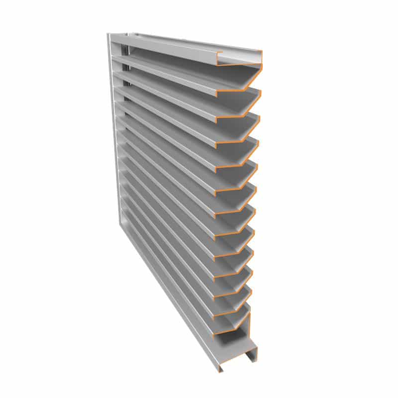4” Kitchen Exhaust Louver