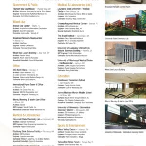 Noise Control Representative Project List - East US & Canada