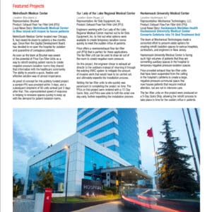 Retrofit Isolation Rooms Project List