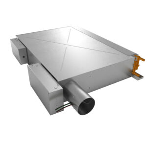 Low Profile, Series Flow Fan Powered Terminal Unit with DOAS