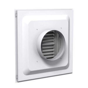 Perforated Face Supply Diffuser, Curved Pattern Controllers