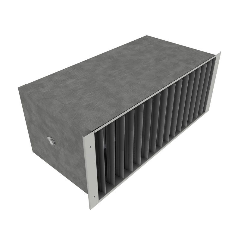 Underfloor Deflection Grille with Damper