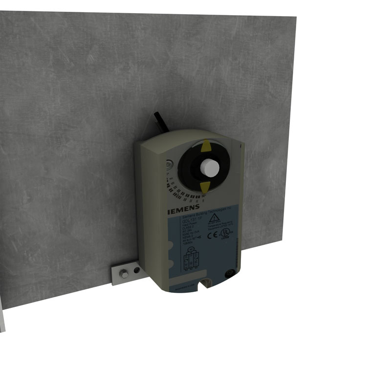 Underfloor Deflection Grille with Damper - Image 3