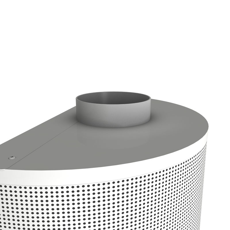 Half Round 180° Displacement Diffuser - Image 2