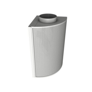 Quarter Round 90° Displacement Diffuser