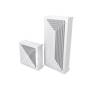 Louvered Face Diffuser with HEPA Filter