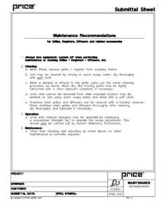 SPD Difusor de Placa Cuadrada (Spanish)