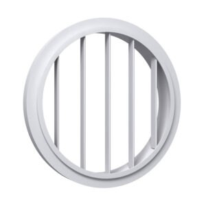 Round Louvered Grille