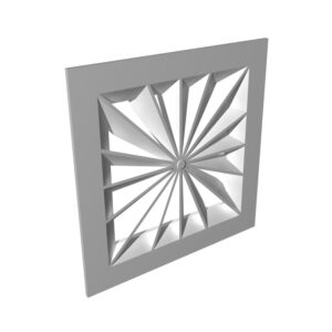 Radial Twist Diffusers