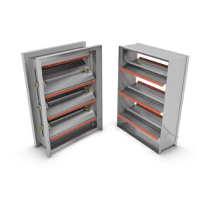 Steel Construction / 5" / Low Leakage Damper