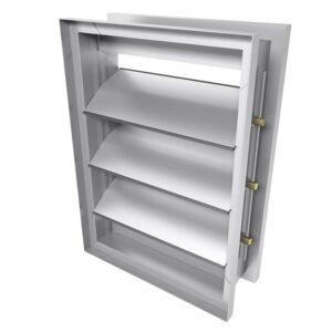 Steel Frame Construction / 5" / Aluminum Ins. Blade Damper